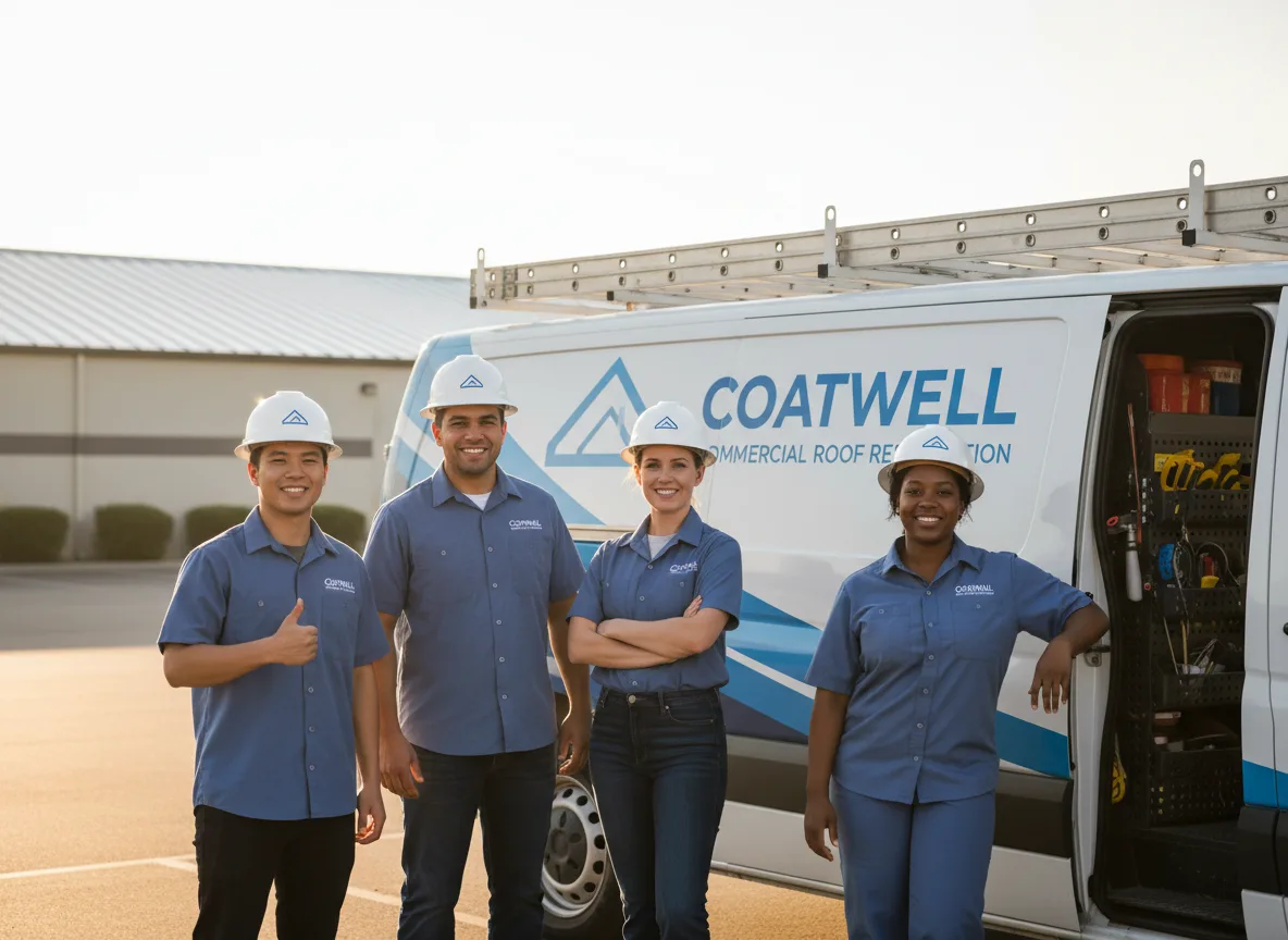 Commercial roof coating company in Fountain, MI